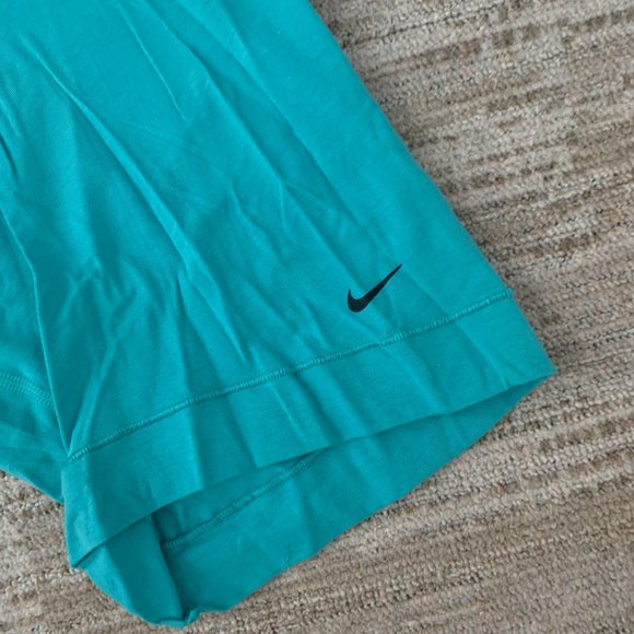 NIKE MENS NEW TEAL  DRI-FIT ESSENTIAL COTTON STRETCH TRUNK MED 1 PAIR ONLY - Picture 6 of 9